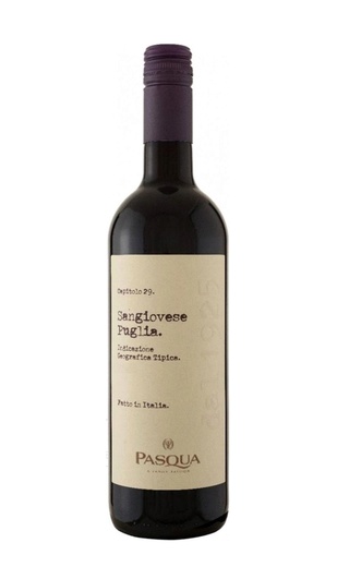 фото вино Pasqua Sangiovese Puglia 2016 0,75 л