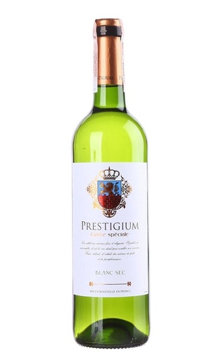 фото вино Prestigium White Dry 0,75 л