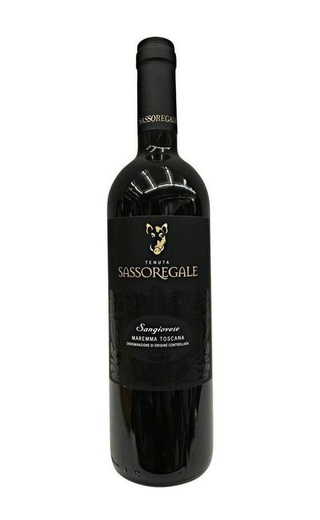 фото вино Tenuta Sassoregale Sangiovese Maremma Toscana 2017 0,75 л