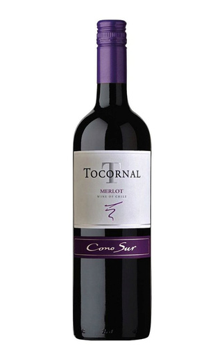 фото вино Cono Sur Tocornal Merlot 2019 0,75 л