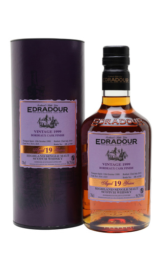 фото виски Edradour Bordeaux Cask Finish 1999 0,7 л