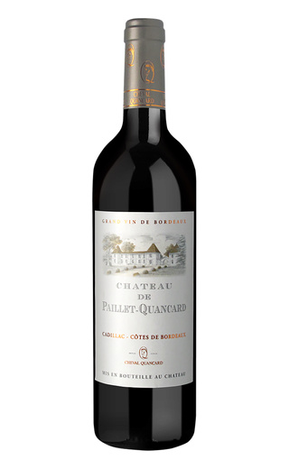 фото вино Chateau de Paillet Quancard Cadillac Cotes de Bordeaux 2015 0,75 л