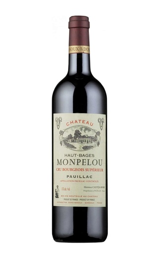 фото вино Chateau Haut-Bages Monpelou 2015 Cru Bourgeois Pauillac 0,75 л