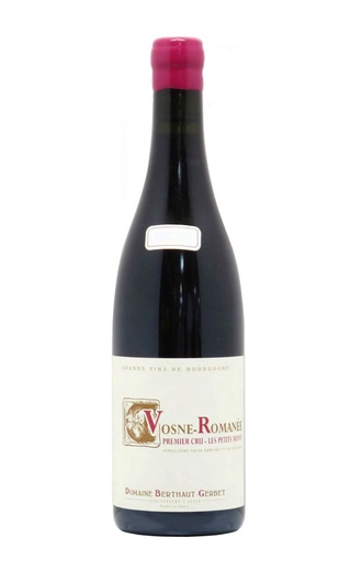 фото вино Domaine Berthaut Vosne Romanee Premier Cru Les Petits Monts 2017 0,75 л