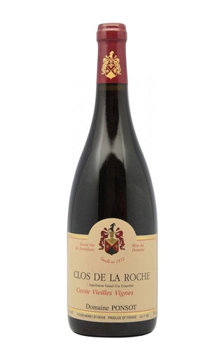 фото вино Domaine Ponsot Clos de la Roche Cuvee Vieilles Vignes 2010 0,75 л