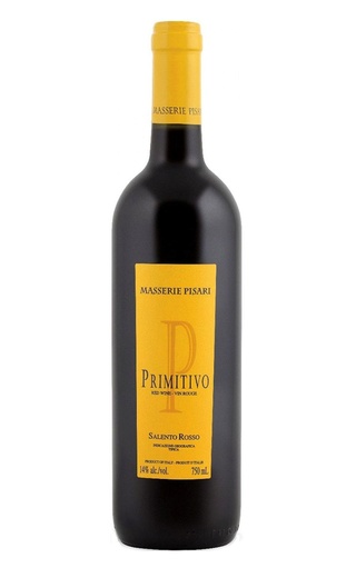 фото вино Masserie Pizari Primitivo 2017 0,75 л