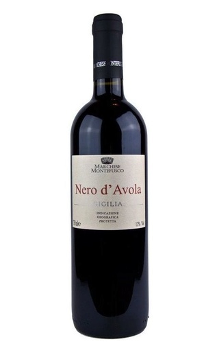 фото вино Marchese Montefusco Nero d'Avola 2018 0,75 л