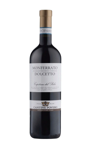 фото вино Cantine Povero Monferrato Capitano del Palio Dolcetto 2018 0,75 л