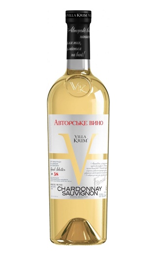 фото вино Villa Krim Author's Collection Chardonnay Sauvignon 2018 0,75 л