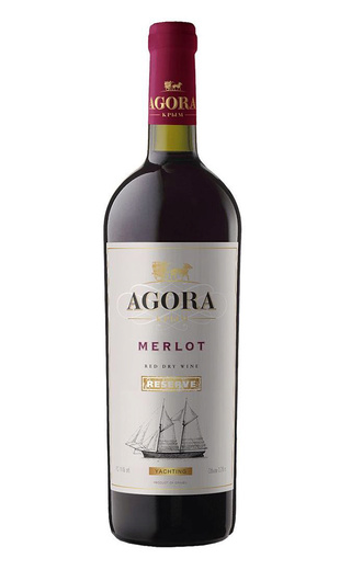 фото вино Agora Yachting Merlot Reserve 2018 0,75 л