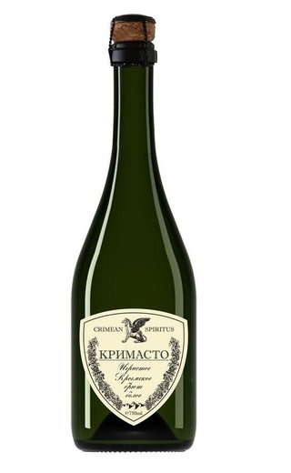 фото игристое вино Zolotaya Balka Krimasto Crimean White Brut 2017 0,75 л