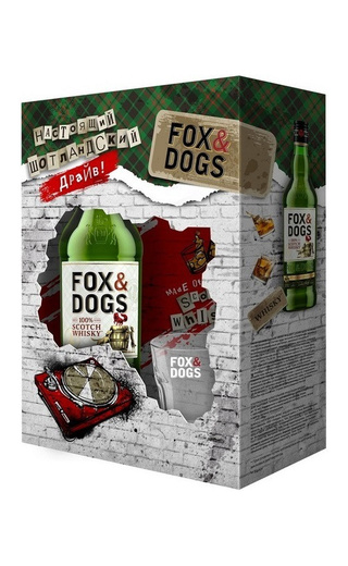 фото виски Fox and Dogs 0,7 л