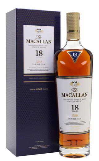 фото виски Macallan Double Cask 18 Years Old 0,7 л