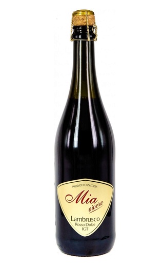 фото игристое вино Mia Vivere Lambrusco Rosso 0,75 л