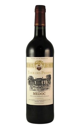 фото вино Tour des Pierres Rouge Sec Medoc 0,75 л