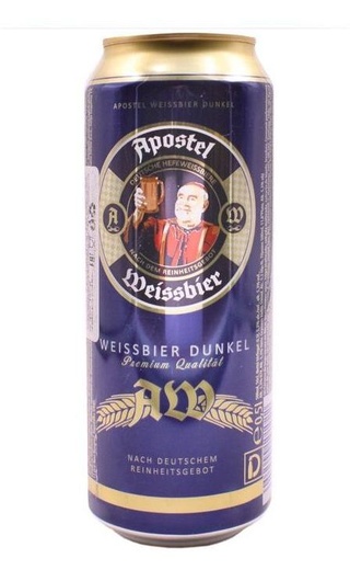 фото пиво Apostel Weissbier Dunkel 24 шт. 0,5 л