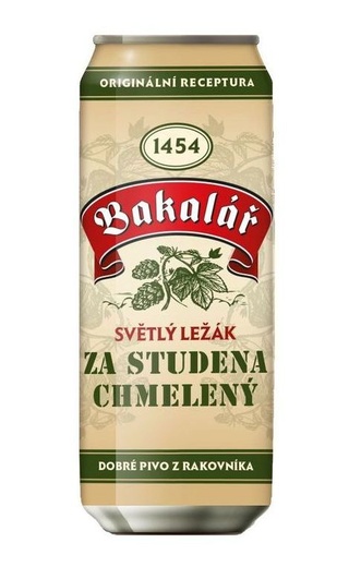 фото пиво Bakalar Za Studena Chmeleny 20 шт. 0,5 л