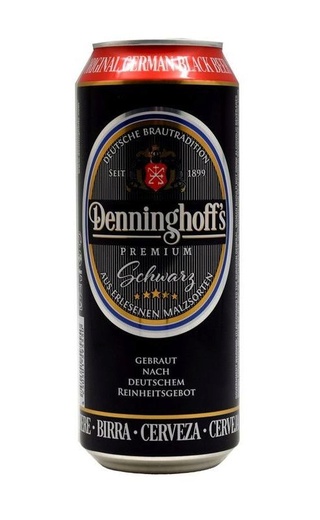 фото пиво Denninghoff's Premium Schwarz 24 шт. 0,5 л