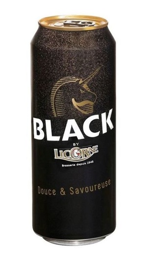 фото пиво Licorne Black 24 шт. 0,5 л