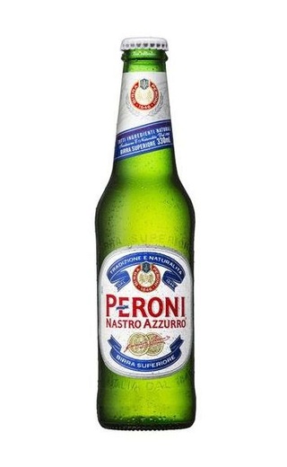 фото пиво Peroni Nastro Azzurro 24 шт. 0,33 л