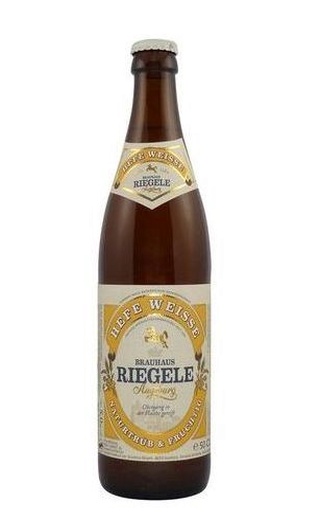 фото пиво Riegele Hefe Weisse 20 шт. 0,5 л