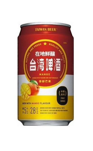 фото пиво Taiwan Beer Mango 24 шт. 0,33 л