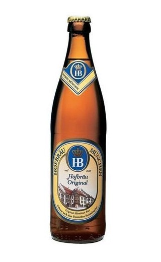 фото пиво Hofbrau Original 20 шт. 0,5 л