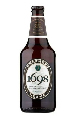 фото пиво Shepherd Neame 1698 Bottle Conditioned Strong Ale 8 шт. 0,5 л