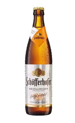 фото пиво Schofferhofer Kristallweizen 18 шт. 0,5 л