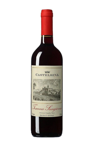 фото вино Castelsina Toscana Sangiovese 2018 0,75 л