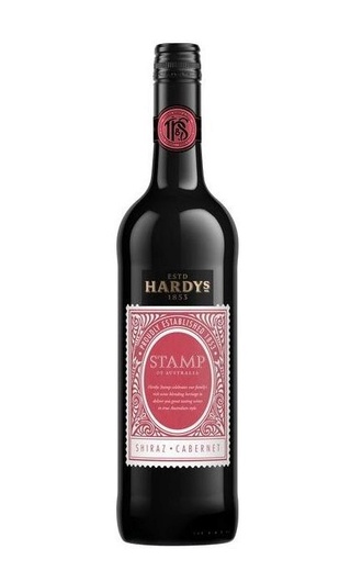 фото вино Hardys Stamp of Australia Shiraz Cabernet Sauvignon 2017 0,75 л