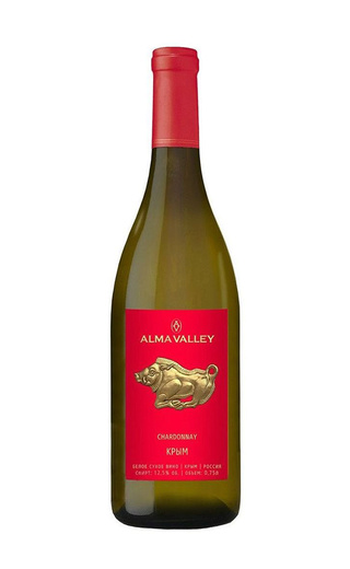 фото вино Alma Valley Chardonnay 2015 0,375 л