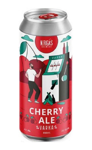 фото пиво Varka Cherry Ale 20 шт. 0,45 л