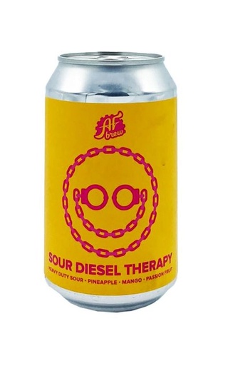 фото пиво AF Brew Sour Diesel Therapy Pineapple Mango Passion Fruit 0,33 л