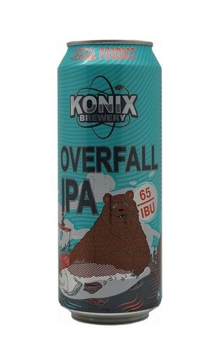 фото пиво Konix Overfall IPA 0,5 л