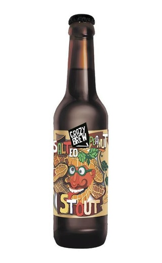 фото пиво Crazy Brew Salted Peanut Stout 0,33 л