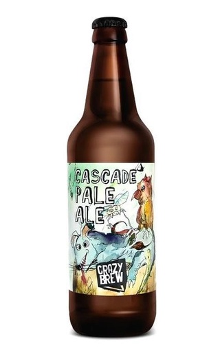 фото пиво Crazy Brew Cascade Pale Ale 0,5 л