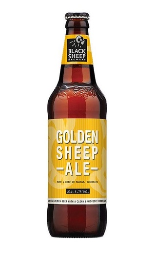 фото пиво Black Sheep Golden Sheep 8 шт. 0,5 л