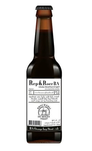 фото пиво De Molen Rep & Roer BA Whisky Blend 24 шт. 0,33 л