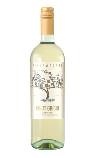 фото вино Pietraforte Pinot Grigio Terre Siciliane 0,75 л