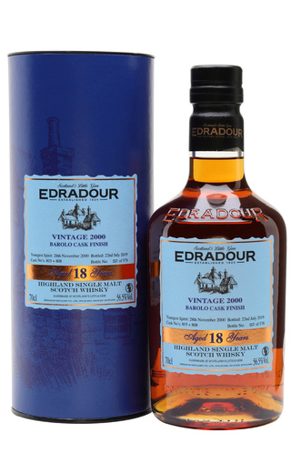 фото виски Edradour 18 Years Old Barolo Cask Finish 2000 0,7 л