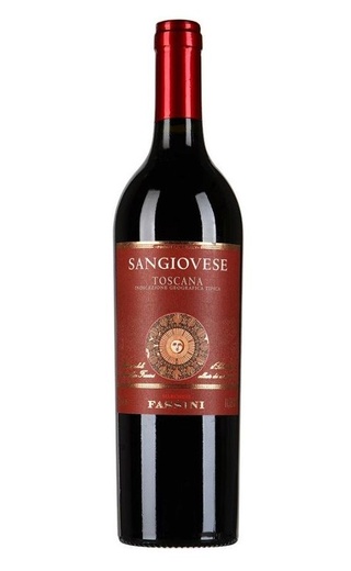 фото вино Fassini Sangiovese Toscana 0,75 л