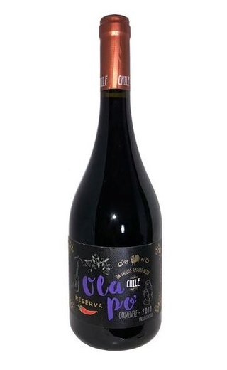 фото вино Ola Po Carmenere Reserva 0,75 л