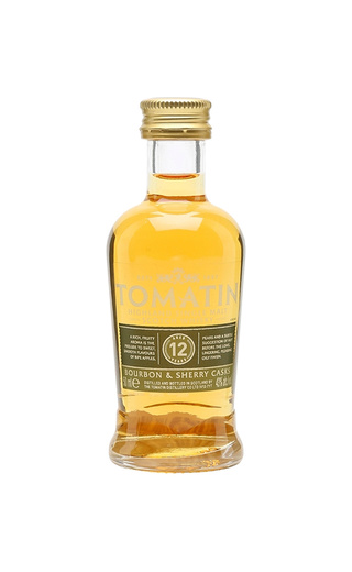 фото виски Tomatin 12 Years Old 0,05 л