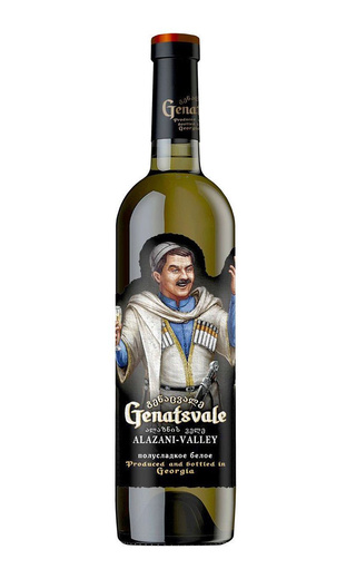 фото вино Genatsvale Alazani Valley White 0,75 л