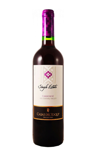 фото вино Casas del Toqui Single Estate Carmenere 2018 0,75 л