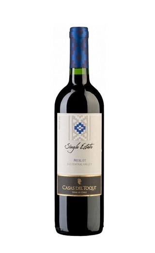 фото вино Casas del Toqui Single Estate Merlot 2017 0,75 л