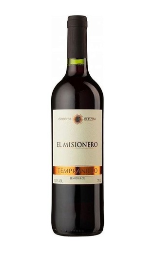 фото вино El Misionero Tempranillo La Mancha Semidulce 0,75 л