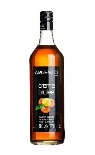 фото сироп Argento Creme Brulee 1 л