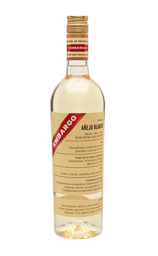 фото ром Embargo Anejo Blanco 0,7 л